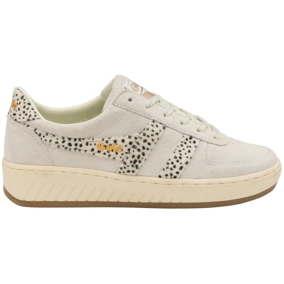 Gola Shoes - Gola Classics Women's Grandslam Suede Safari Sneakers cream Off White/Cheetah 9